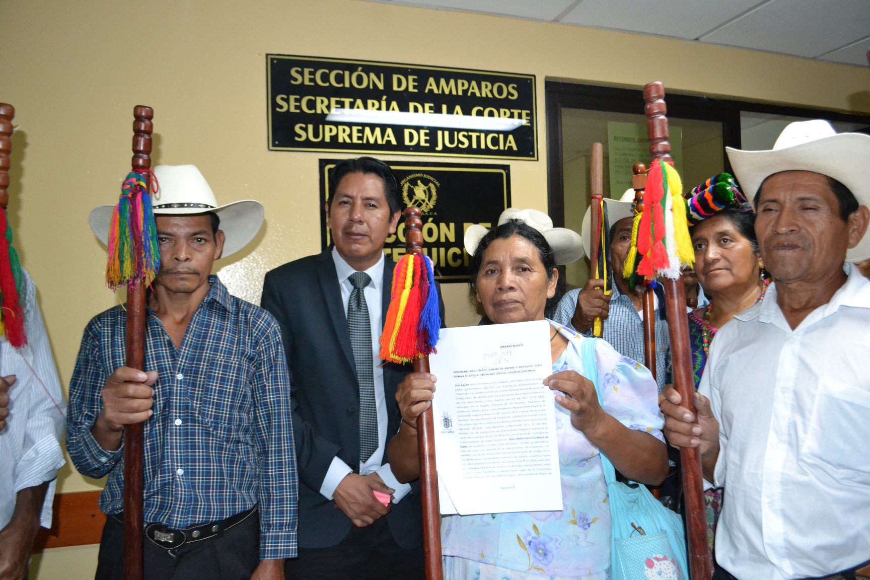 Comunidades indígenas ch’orti’ presentan amparo contra el Ministerio de Energía y Minas por violación al derecho de consulta en su territorio