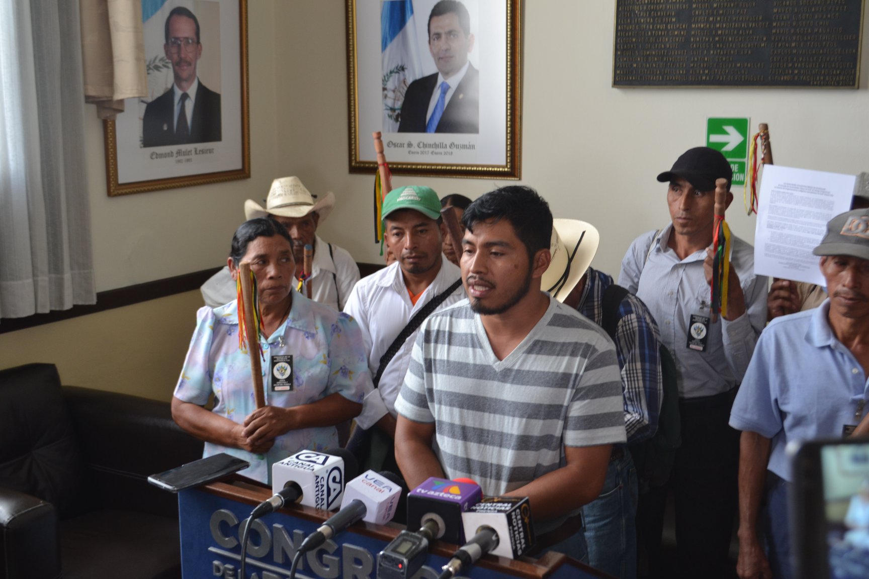 Comunidades y autoridades indígenas maya Ch’orti’ rechazan actividad minera en Olopa, Chiquimula